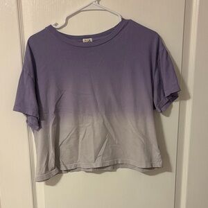 Garage Lavender and White Ombre Tee